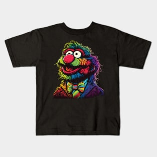 Colorful Happy Muppet Kids T-Shirt